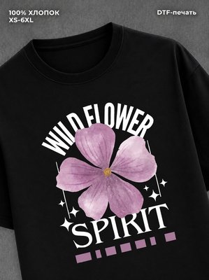 Футболка flowers