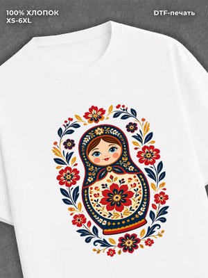 Футболка Матрешка