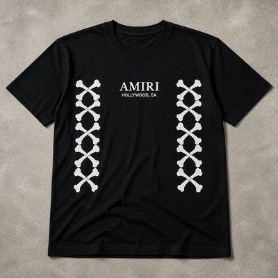 Футболка amiri Skeleton