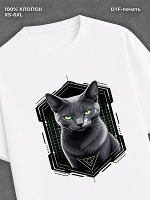 Футболка кота