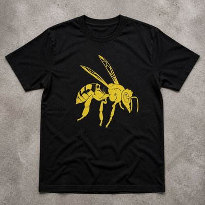 Футболка Gold Bee Design Black