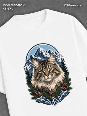Футболка Сибирская кошка