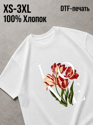 Футболка Цветы