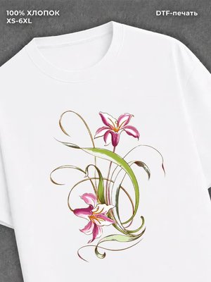 Футболка flowers