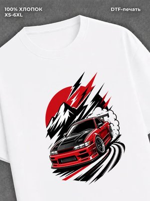 Футболка drift автомобиль