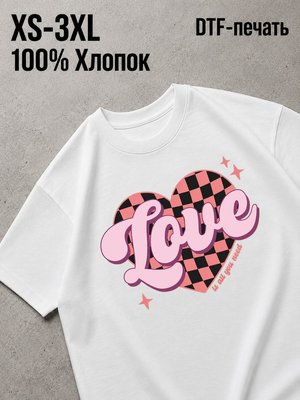 Футболка Pink love