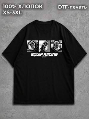 Футболка EQUIP RACING JDM из хлопка