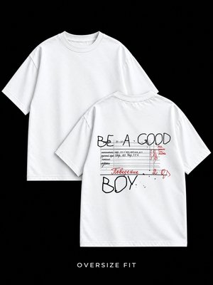 Футболка оверсайз Be A Good Boy