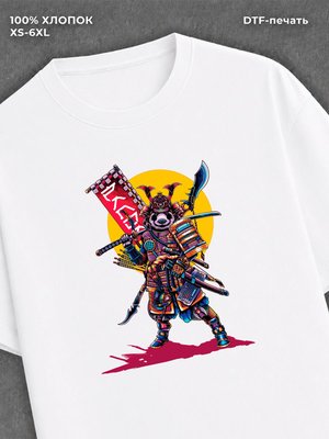 Футболка самурай