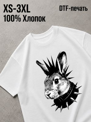 Футболка животные панки