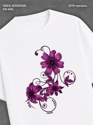 Футболка flowers