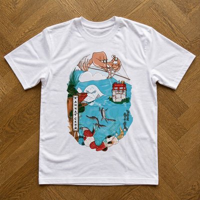 Футболка bape X Ukiyo-E