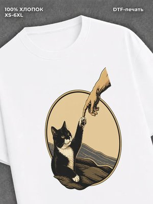 Футболка Котик