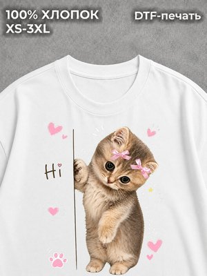 Футболка Котики