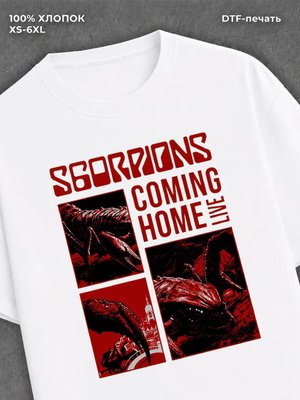 Футболка scorpions
