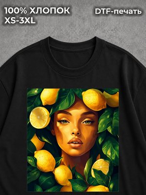 Футболка базовая черная