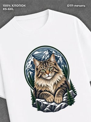 Футболка Сибирская кошка
