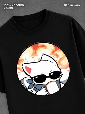 Футболка котик
