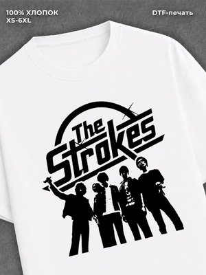 Футболка the strokes
