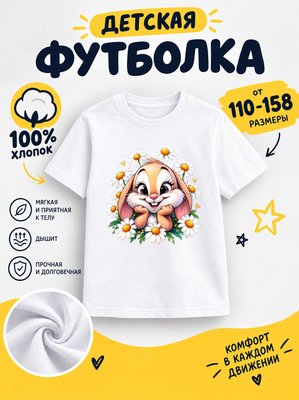 Футболка детская для девочек