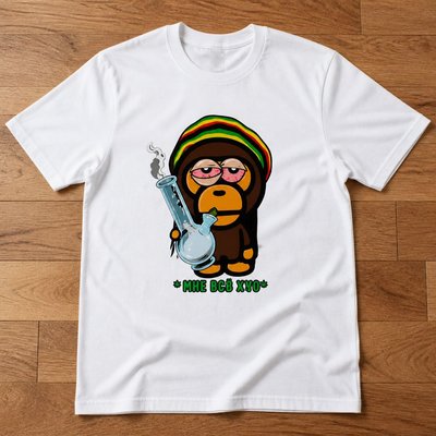 Футболка Bape baby milo шишки