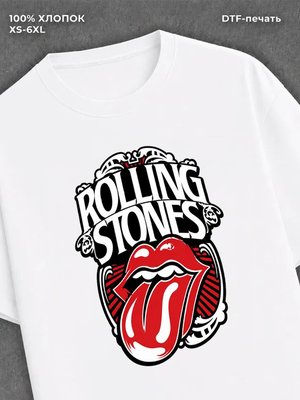Футболка the rolling stones