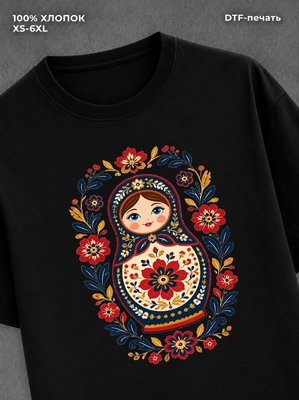 Футболка Матрешка