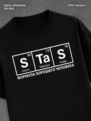 Футболка Формула хорошего человека