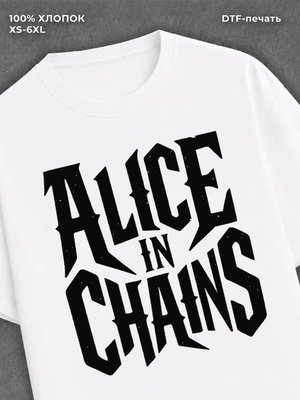 Футболка alice in chains