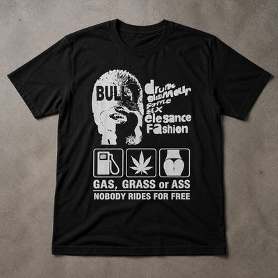 Футболка в школу bully kanye west y2k flat_lay
