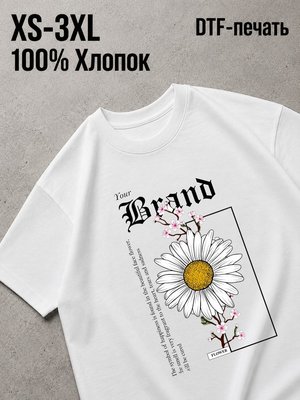 Футболка Цветы