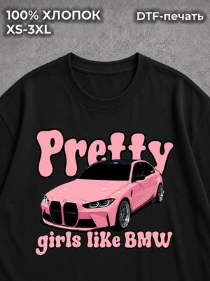 Футболка Y2K BMW M4 black