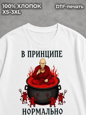 Футболка В принципе Нормально