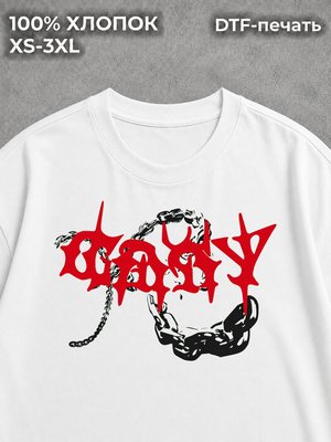 Футболка creepy type style