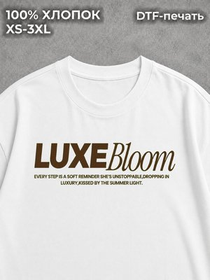Футболка LUXE BLOOM