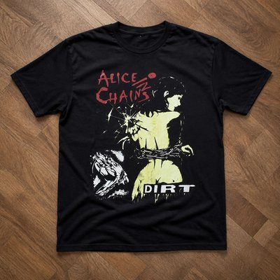 Футболка Alice in Chains vintage Dirt y2k flat_lay