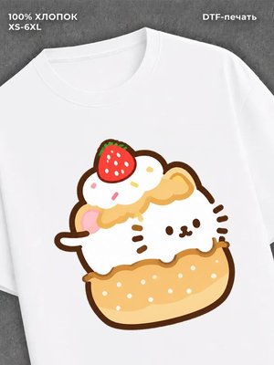 Футболка котик