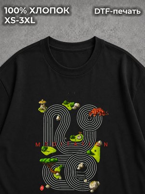 Футболка Rice дизайнерские футболки