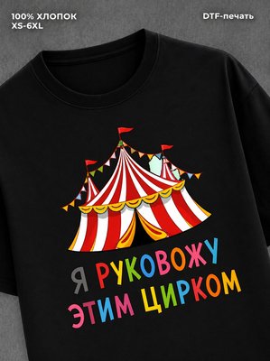 Футболка Я руковожу этим цирком