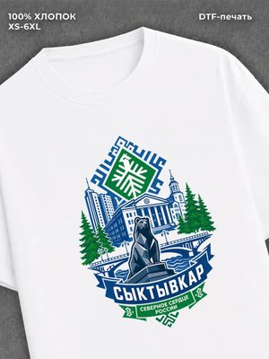 Футболка Сыктывкар