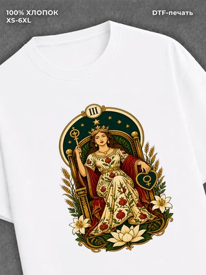 Футболка Карта таро императрица