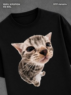 Футболка cat