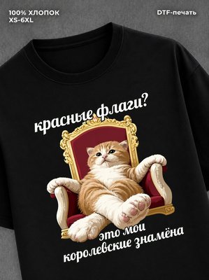 Футболка cat meme