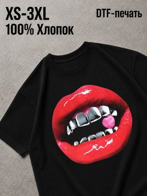 Футболка Губы