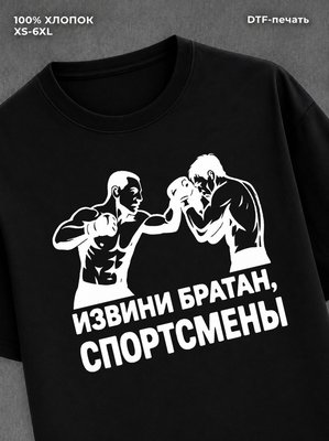 Футболка Извини братан