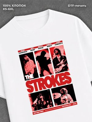 Футболка the strokes
