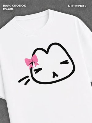 Футболка котик