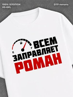 Футболка мужская именная всем з