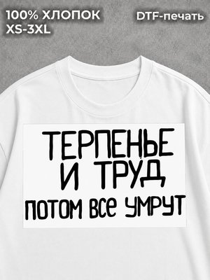 Футболка Надписи каламбуры