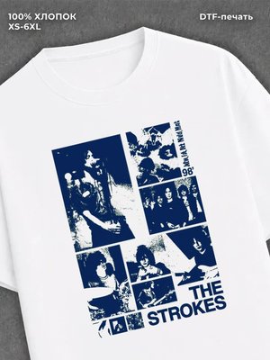 Футболка the strokes